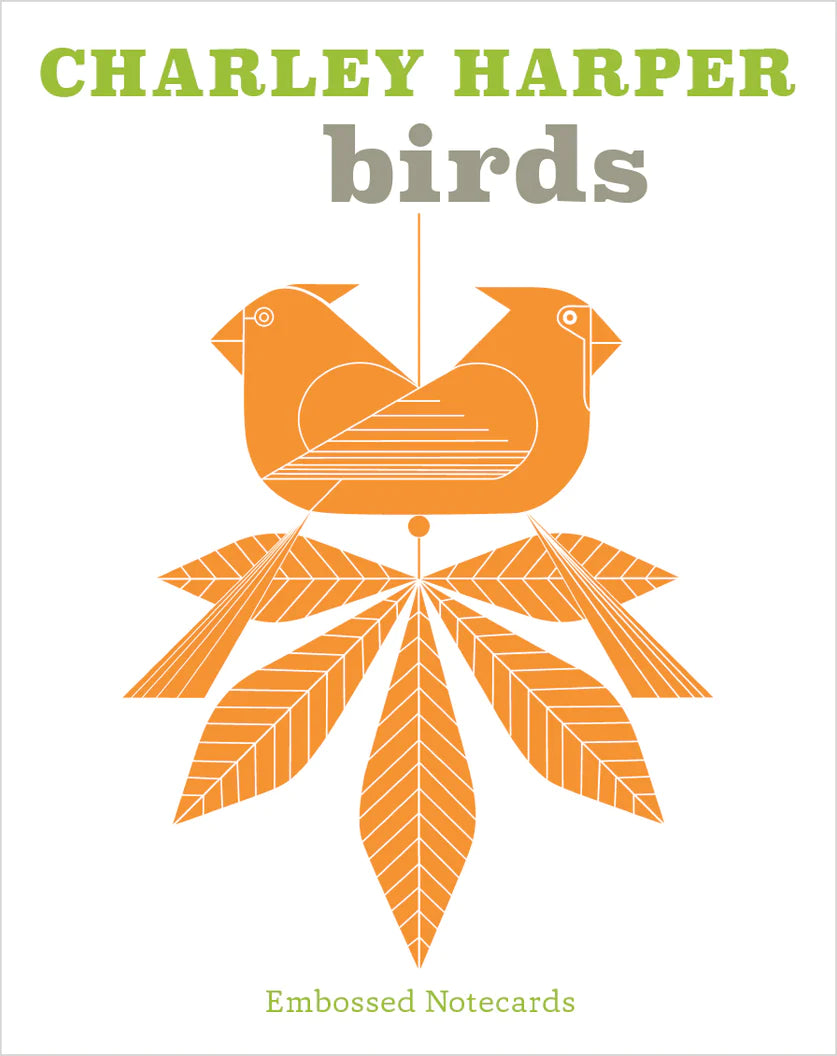 Charley Harper: Birds Embossed Boxed Notecard Assortment