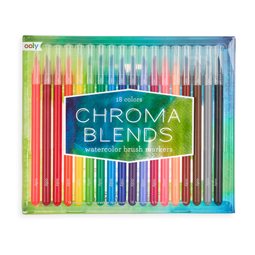 ChromaBlends Watercolor Brush Markers