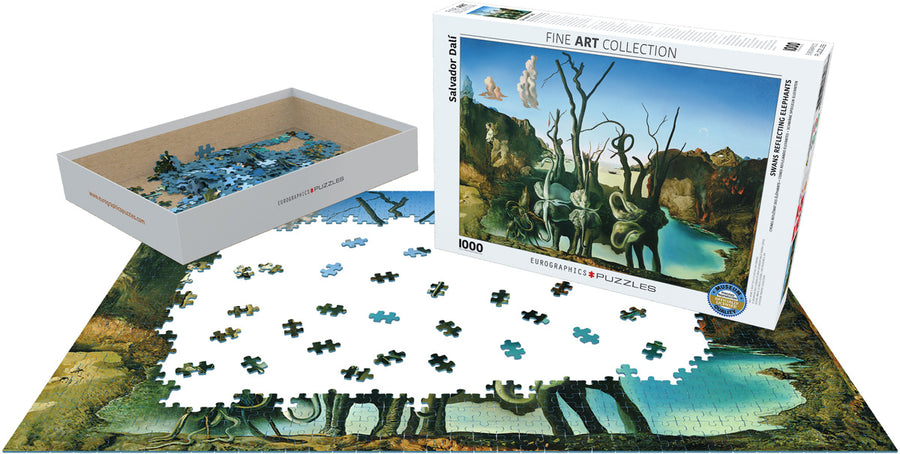 Salvador Dali: Swans Reflecting Elephants Puzzle