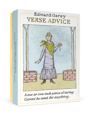 Edward Gorey: Verse Advice Boxed Notecard Assortment