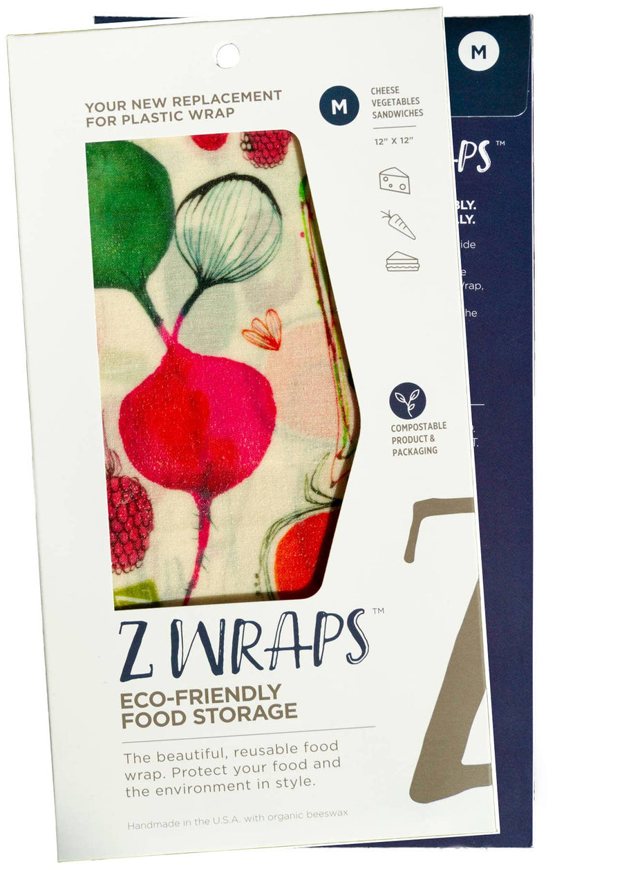 Z Wraps Medium Reusable Food Wrap in Farmers Market