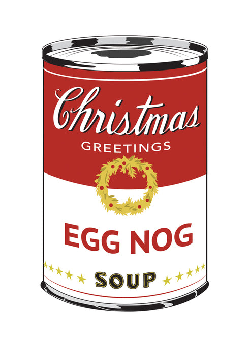 Warholidays Nog Holiday Cards