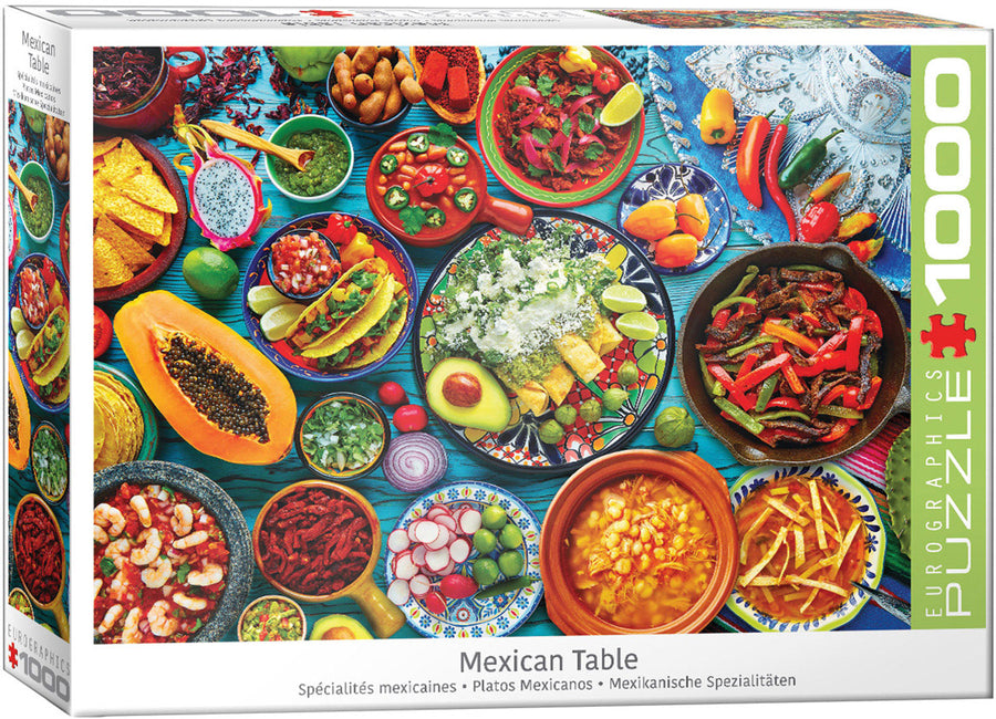 Mexican Table 1000 Piece Puzzle