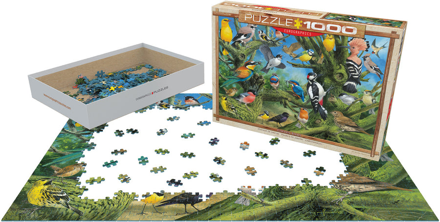Garden Birds 1000 Piece Puzzle
