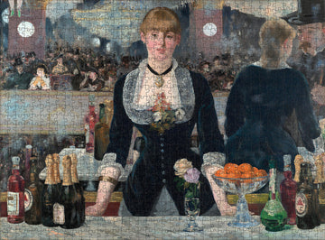 Édouard Manet: A Bar at the Folies-Bergere 1000-Piece Jigsaw Puzzle