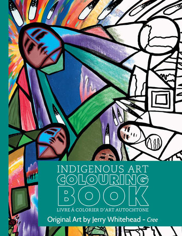 Indigenous Art Coloring Book by Jerry Whitehead