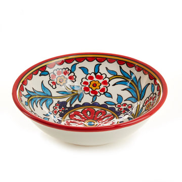 Red West Bank Serving Bowl